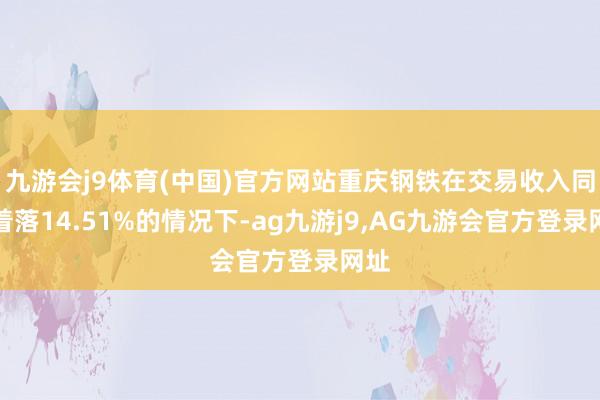 九游会j9体育(中国)官方网站重庆钢铁在交易收入同比着落14.51%的情况下-ag九游j9,AG九游会官方登录网址