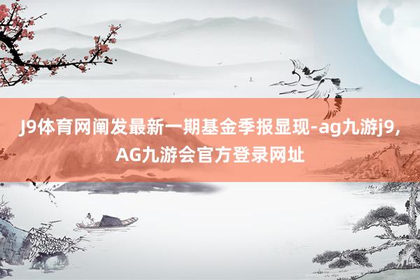 J9体育网阐发最新一期基金季报显现-ag九游j9,AG九游会官方登录网址