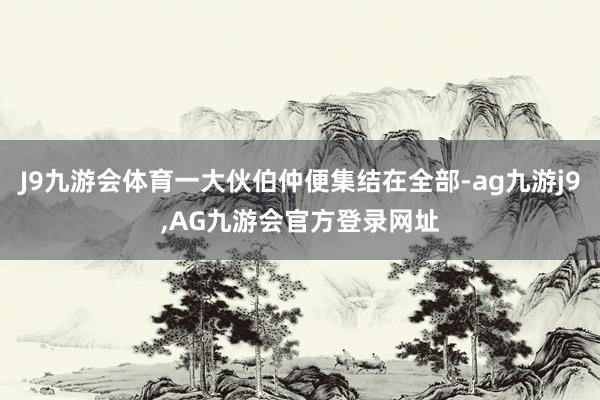 J9九游会体育一大伙伯仲便集结在全部-ag九游j9,AG九游会官方登录网址
