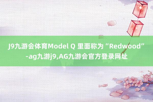 J9九游会体育Model Q 里面称为“Redwood”-ag九游j9,AG九游会官方登录网址